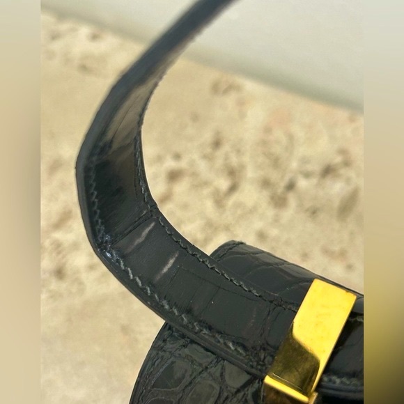 Hermes Constance 24 Black Alligator Vintage Bag - Picture 16 of 16
